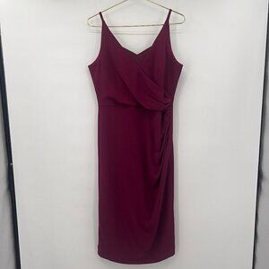 Dress The Population Sleeveless Lined Midi Dress